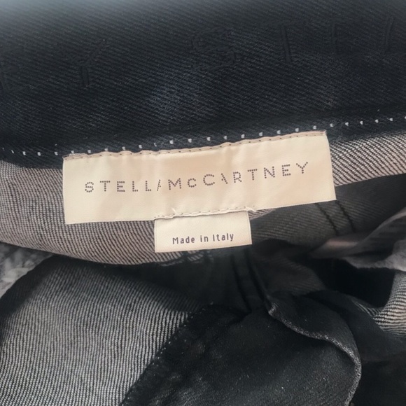 Authentic Stella McCartney Black & Grey Star Jeans Denim - Picture 7 of 7